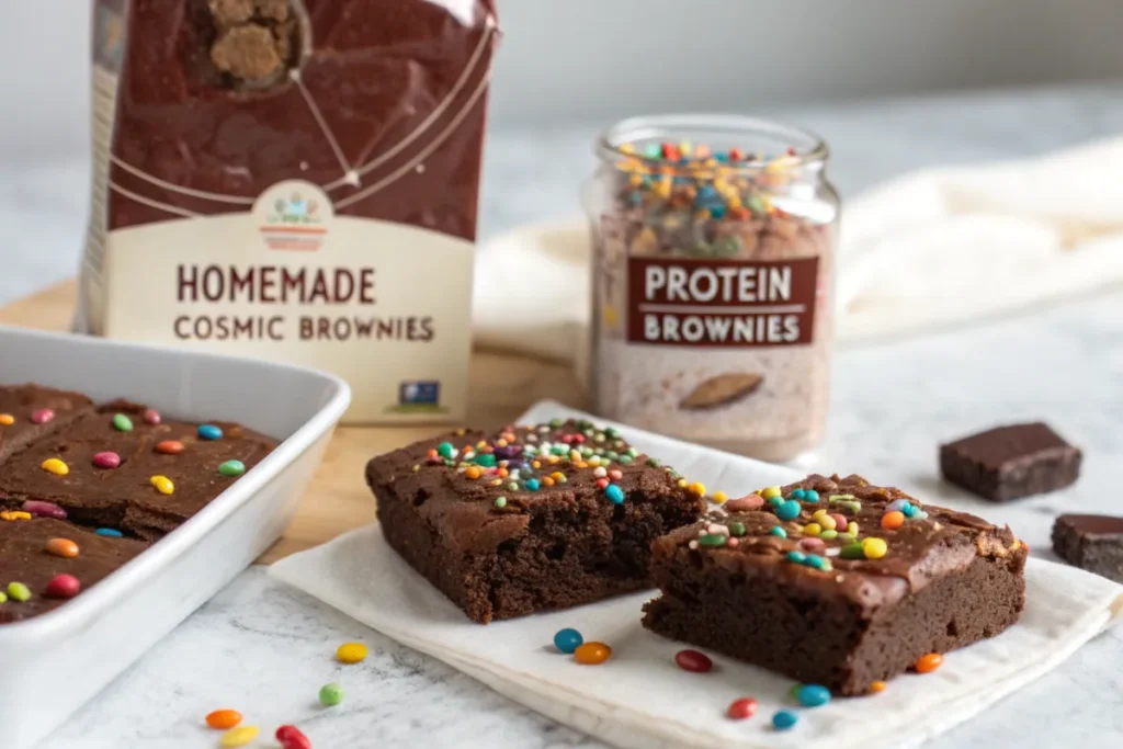 cosmic brownies protein