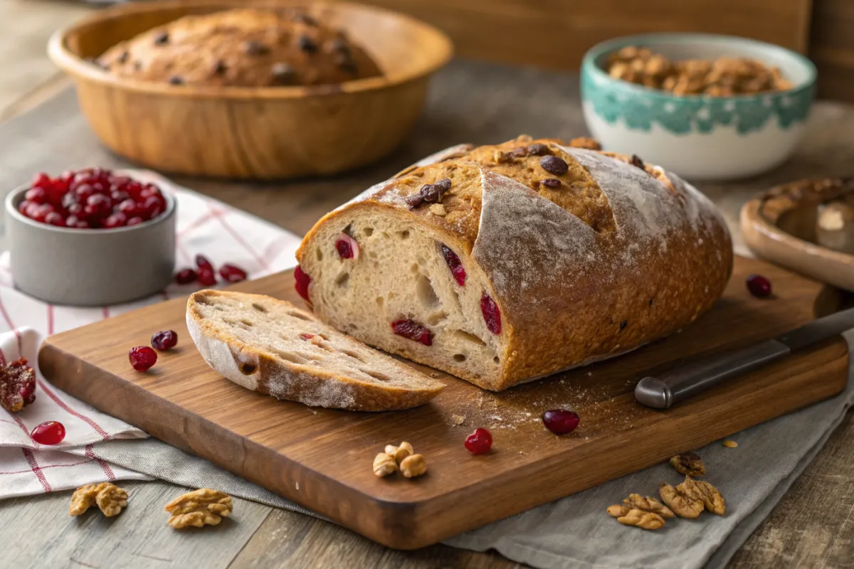 Cranberry Walnut Sourdough