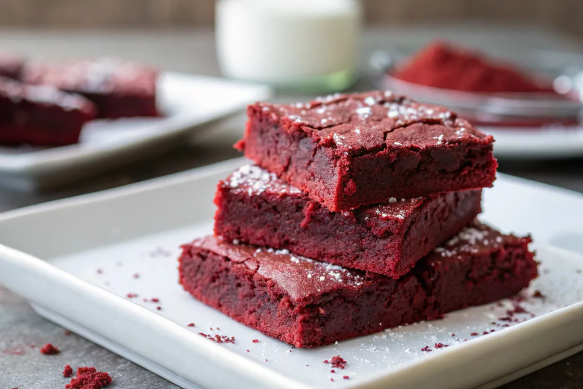 Red Velvet Brownies