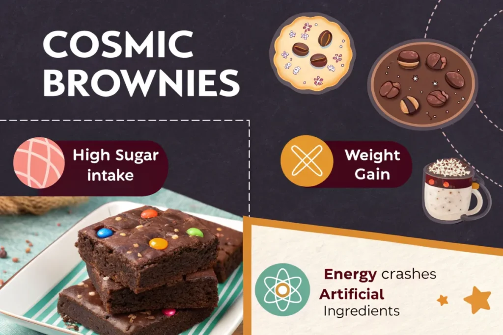 calories in cosmic brownie