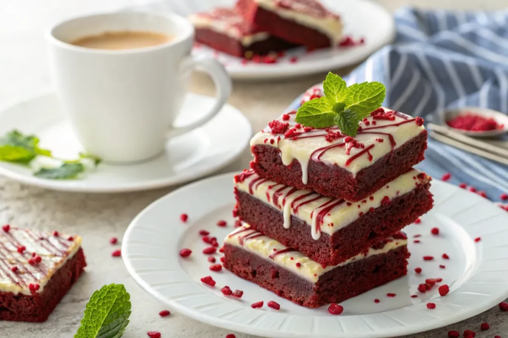 Red Velvet Brownies