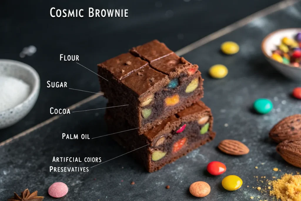 cosmic brownies nutrition